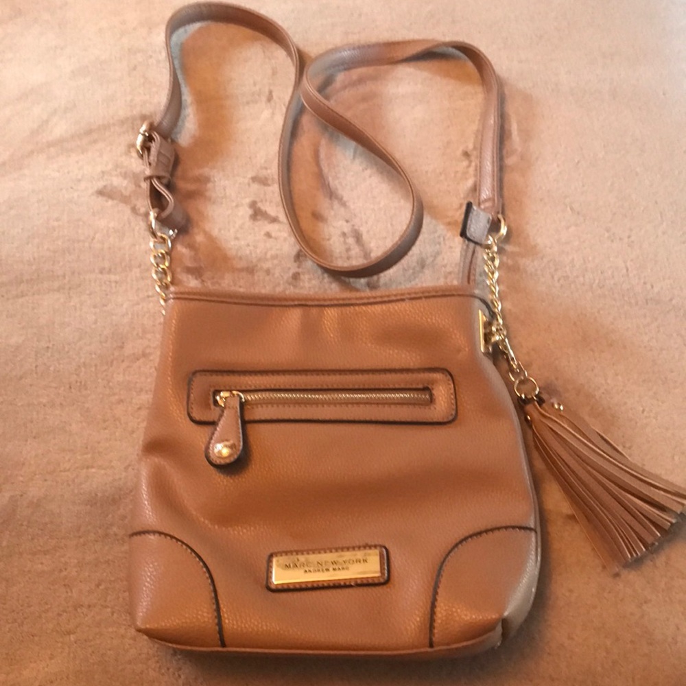 Marc New York leather crossbody/shoulder bag